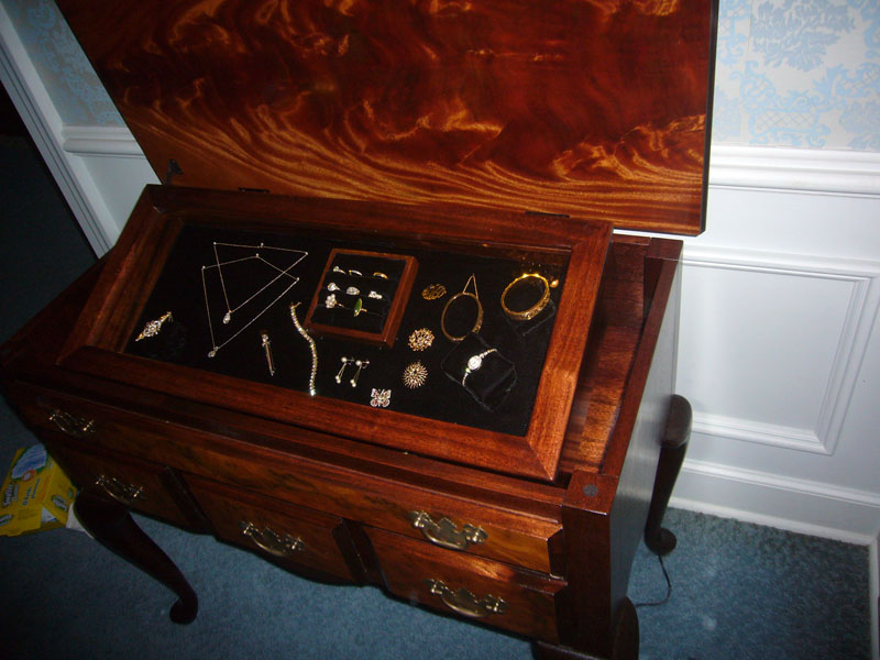jewelry in place